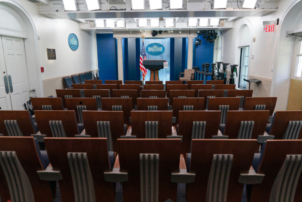 White House Press Pool Refuses to Cover Trump in Solidarity Over News Outlet Bans