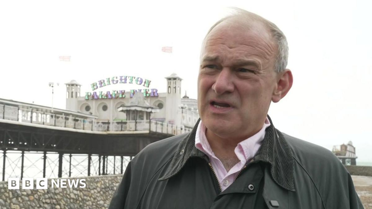 Ed Davey Declares Liberal Democrats a Firewall Against Nigel Farage at Party Conference in Brighton