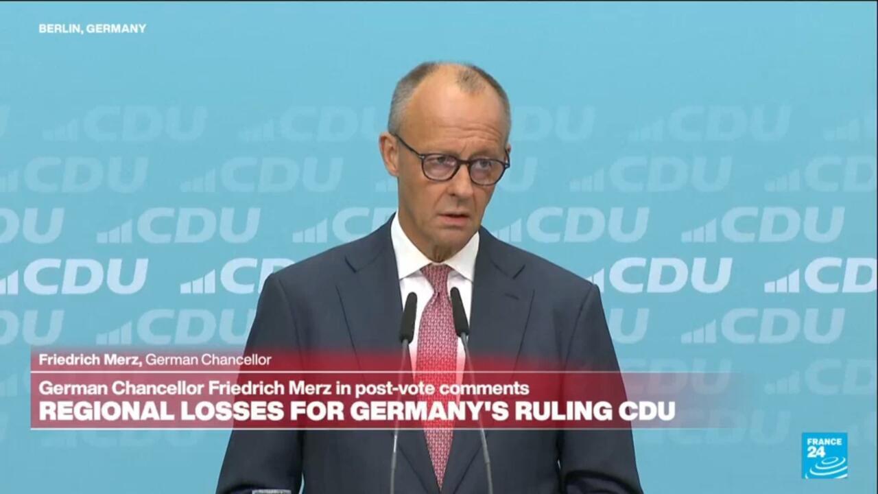 German Chancellor Friedrich Merz Admits State Election 'Disaster' as Far-Right AfD Makes Strong Gains