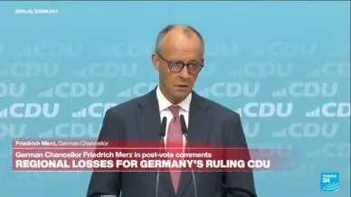 German Chancellor Friedrich Merz Admits State Election 'Disaster' as Far-Right AfD Makes Strong Gains