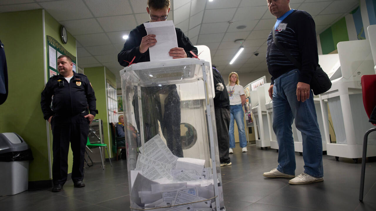 Russia's Ruling United Russia Party Projected to Win Parliamentary Election Amid Major Drone Attacks