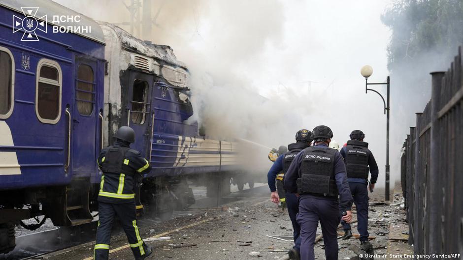 Ukraine Steps Up Railway Protection Measures as Russian Drone Attacks Intensify