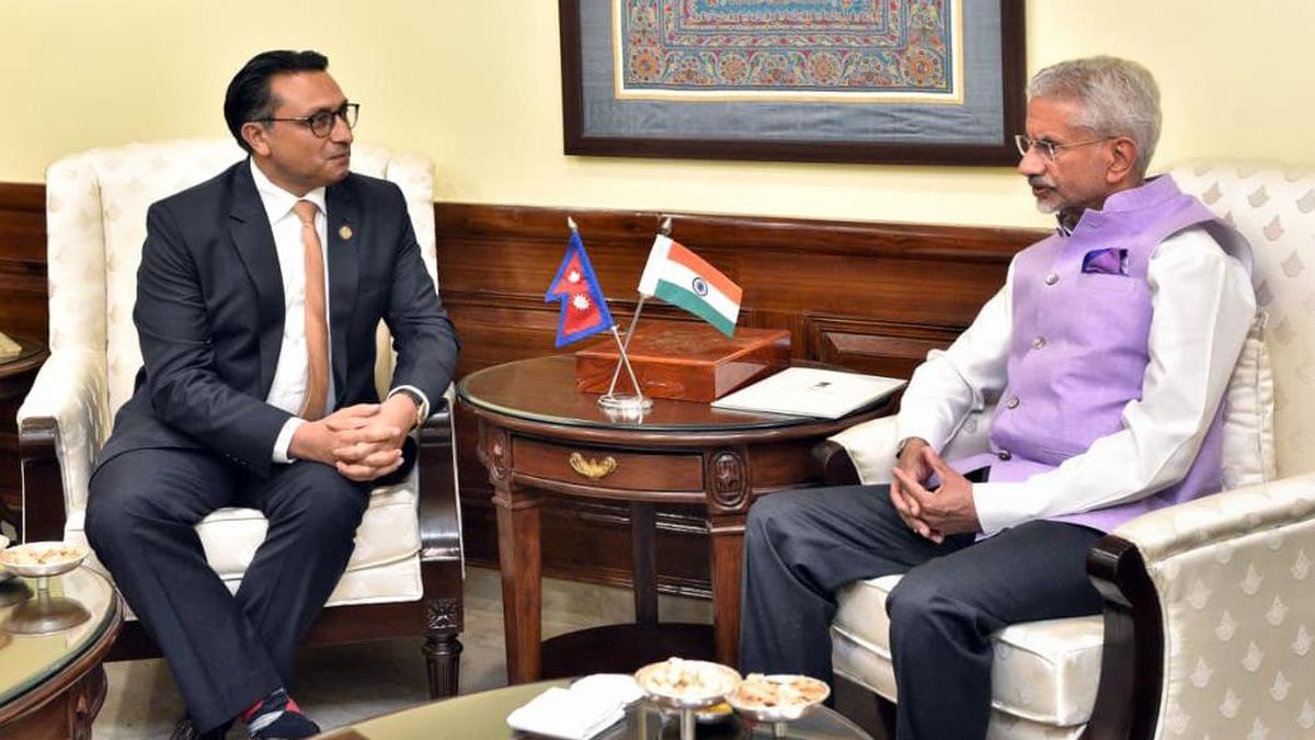 Nepal Finance Minister Meets Jaishankar in New Delhi to Discuss Post-Flood Reconstruction and Upcoming Prime Ministerial Visit